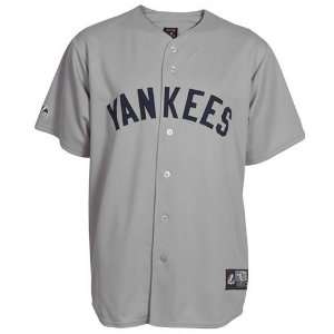   Yankees Cooperstown Replica Yogi Berra Grey Jersey: Sports & Outdoors