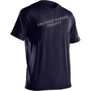   ARMOUR HEATGEAR WWP WOUNDED WARRIOR PROJECT NAVY: Sports & Outdoors