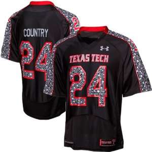   Wounded Warrior Project Replica Football Jersey   Black: Sports
