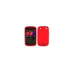 Blackberry Curve 9360 9350 Apollo 9370 Red Silicone Case / Executive 