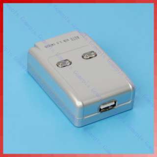 Port USB 2.0 Printer Scanner Auto Sharing Switch Box  