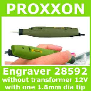 PROXXON 28592 Engraver GG12 Rotary Engraving Tool only  