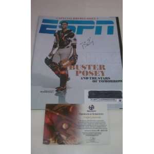   Posey Signed ESPN SF Giants World Champs Magazine 