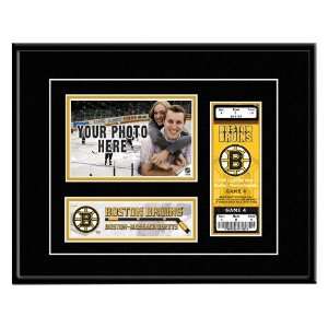  Boston Bruins Game Day Ticket Frame: Sports & Outdoors