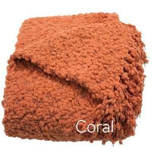  Woven Workz 051 061 Betsy Throw   Coral