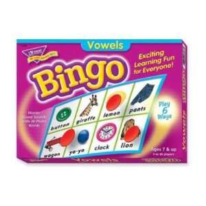   trend enterprises, inc Trend Vowels Bingo Game TEP6066 Toys & Games