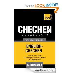 Chechen Vocabulary for English Speakers   English Chechen   5000 Words 