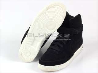 Nike Wmns Air Feather Hi VT Black/Black Sail High Suede Classic 2011 