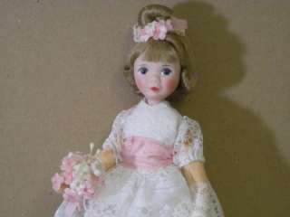 OLD COTTAGE TOYS 1960s BRIDESMAID DOLL NEW EX SHOP STOC  