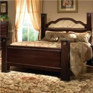   Bed with Elaborate Wood Carvings Available in 3 Sizes