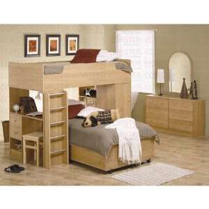  Wood Loft Bed   Coasters Co.
