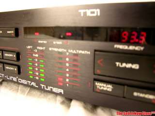 SAE T101 T 101 Audiophile Stereo AM FM Digital Tuner w/ Manual  