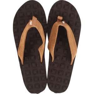    Astrodeck Womens Sandals Brown L/8 9 Eva/Leather
