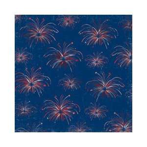   Collection   12 x 12 Foil Paper   Fireworks Arts, Crafts & Sewing