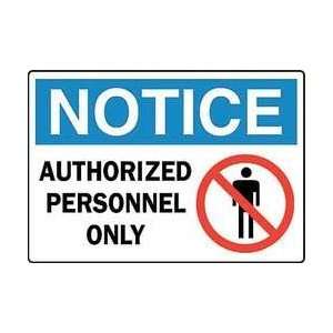   authorized Personnel Only   BRADY  Industrial & Scientific