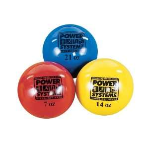  Power Throw Ball Baseball Medicine Ball Red 7oz.: Sports 