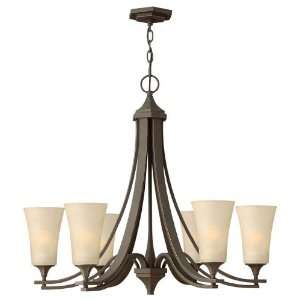  Hinkley Lighting 4636OZ Brantley 6 Light Chandelier in Oil 