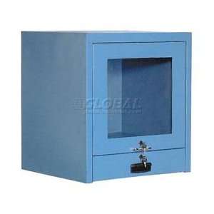  Counter Top Crt Security Computer Cabinet   Blue