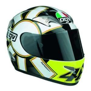  AGV Ti Tech Rossi Gothic Full Face Helmet XX Large  Black 