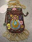 NWT BEAUTIFUL BROWN SATIN EMBROIDERED CELL PHONE, , 