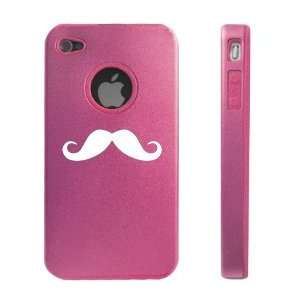  Apple iPhone 4 4S 4G Pink D620 Aluminum & Silicone Case 