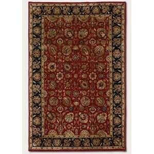   13 Area Rug Classic Persian Design in Persian Red: Home & Kitchen