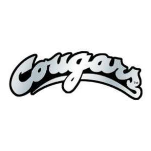  Washington State Cougars Silver Auto Emblem: Automotive