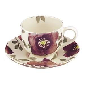  Emma Bridgewater Hellebore Tea Saucer: Kitchen & Dining