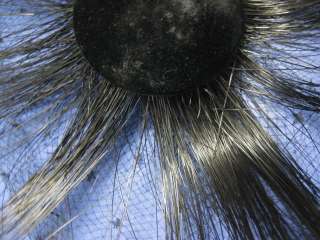vtg 30s 40s Star Net Netting Fur Hair Ladies Hat RARE  