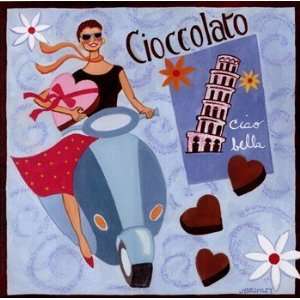  Jennifer Brinley Italian Chocolate 10.00 x 10.00 Poster 