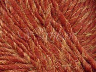 Gedifra Diandra #2623 wool linen yarn Rust  4012185709230 
