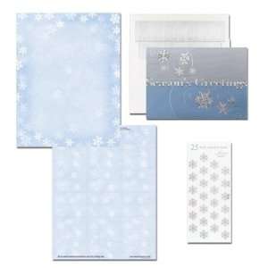  Winter Flakes Holiday Cards Kit