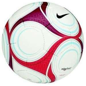  Nike First2 Accel Soccer Ball White/Red Size 5 Sports 