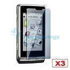 3X New Clear LCD Screen Protector Film Cover For LG Dare VX9700