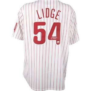 Brad Lidge Autographed Jersey  Details: Philadelphia Phillies 2008 