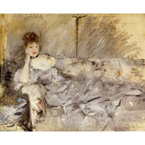 FRAMED oil paintings   Berthe Morisot   24 x 20 inches   Young Woman 