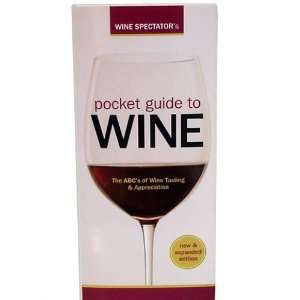  Wine Spectators Pocket Guide to Wine: Kitchen & Dining