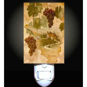    Toscana White Wine Decorative Night Light