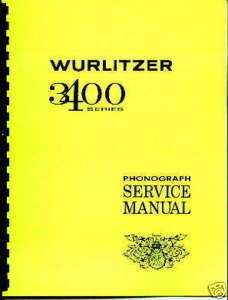 Wurlitzer 3400 Statesman Service Manual  