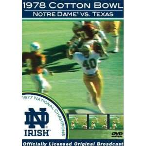  1978 Cotton Bowl Game DVD