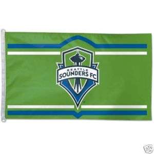 MLS SEATTLE SOUNDERS SOCCER CLUB FC FLAG 3 X 5 BANNER  