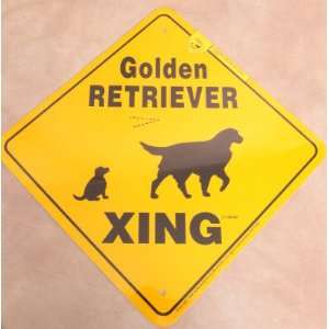 Golden Retriever Dog Xing Yard Sign: Everything Else