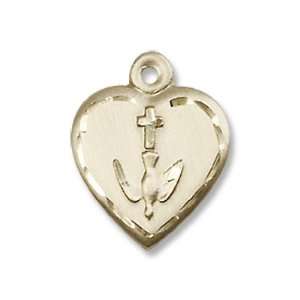  Heart / Confirmation Unusual & Specialty Gold Filled Heart 