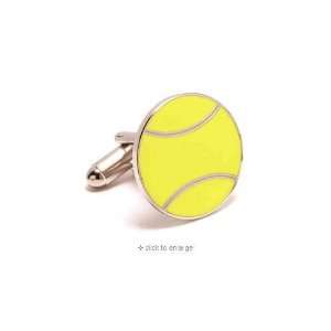  Tennis Themed Executive Cufflinks w/Jewelry Box: Sports 