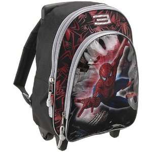    Spider Man 3 Rolling Backpack   Perfect for Toddlers Toys & Games
