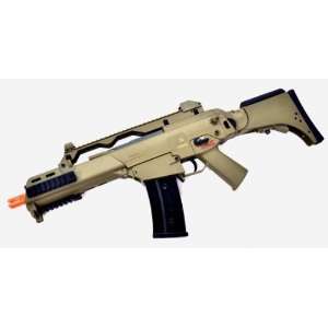  H&K G36CV AEG Airsoft Rifle, Brown airsoft gun