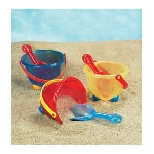  Small World Sand & Water Toys Peek A Boo Bucket (Colors 