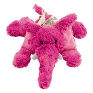  KONG Cozie Elmer the Elephant, Medium Dog Toy, Pink Pet 
