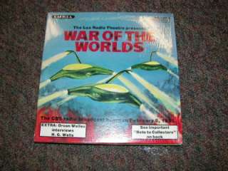   RADIO OOP THE LUX RADIO THEATRE PRESENTS THE WAR OF THE WORLDS  