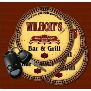  WILHOITS Family Name Bar & Grill Coasters: Kitchen 